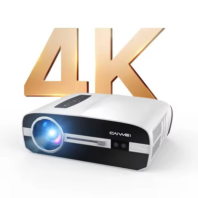 CAIWEI 4K Beamer LCD LED Projektor Android 9.0 WLAN 13000 Lumen Heimkino