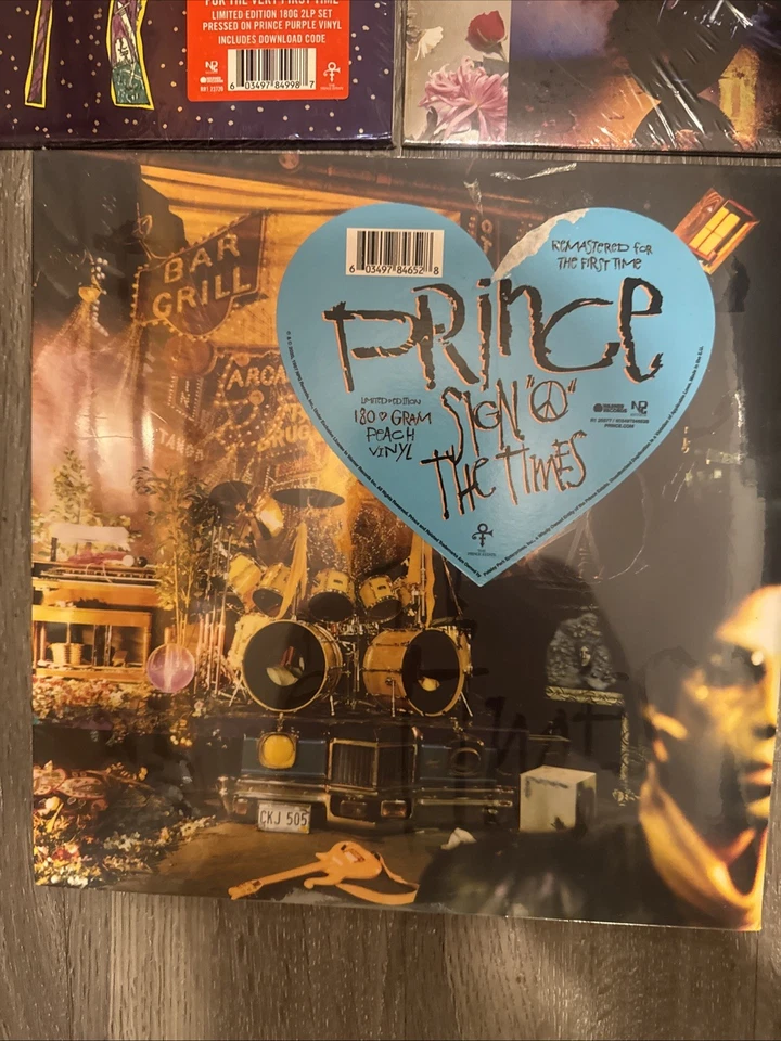 Prince Colored Vinyl Brand New Lot Of 3 Career Peak - Image 4 of 4