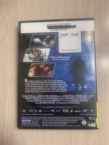 UNBREAKABLE DVD MOVIE 2018 PLAYS GREAT M NIGHT SHYAMALAN HORROR CLASSIC B WILLIS - Picture 2 of 3