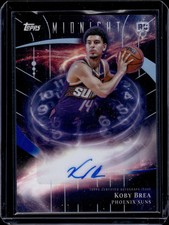 HL-P02 2025 Topps Midnight Stroke of Midnight Koby Brea #SMR-KB RC