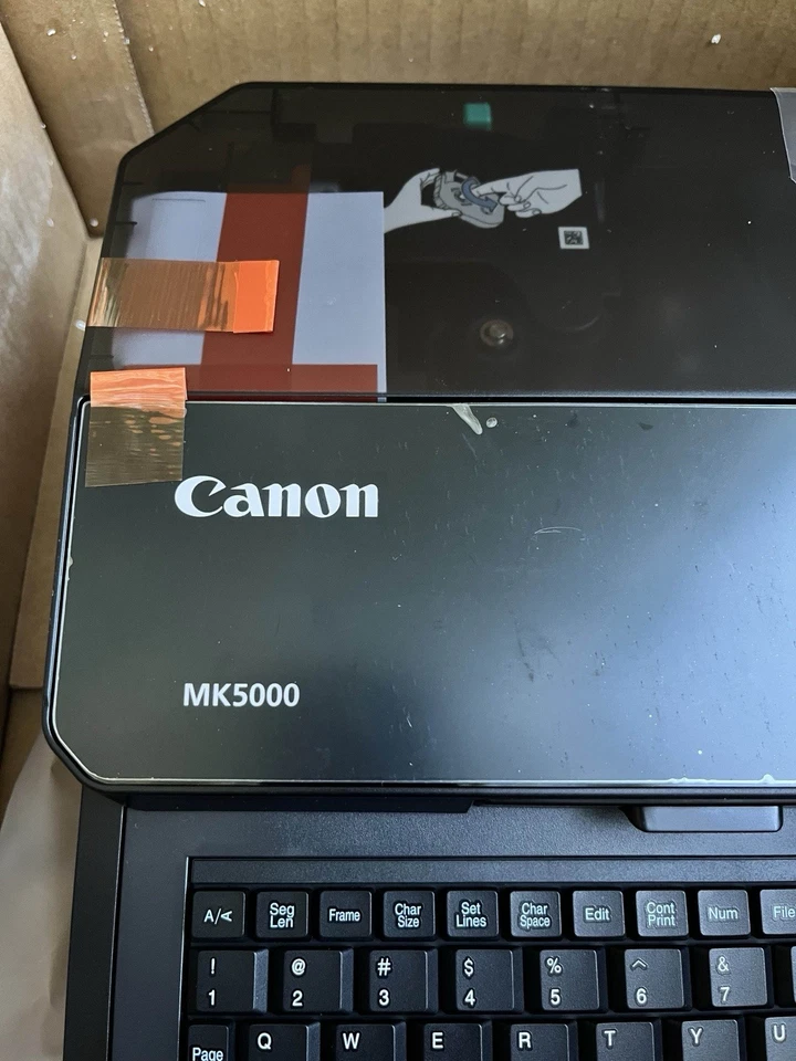 Canon MK5000 Cable & Wire Marker Printer Brand New - Image 3 of 4