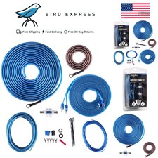 Skar Audio 8 Gauge CCA Complete Amplifier Installation Wiring Kit, SKAR8MANL-CCA
