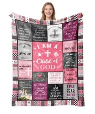 Christian Gifts for Women, Birthday Gift for Women, I Am a Child of God Blank...