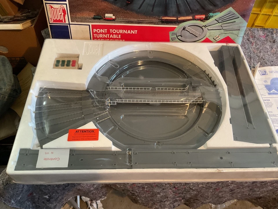 pont tournant pour train electrique Jouef HO, ref 1023, TBE - Photo 4/4