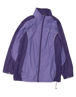 Regatta Damen Regenjacke UK 14 Large lila Colourblock Polyester JY15