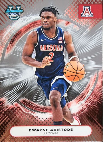 Dwayne Aristode – 2025-26 Bowman University Best Basketball · Base Cards #17 Dwayne Aristode