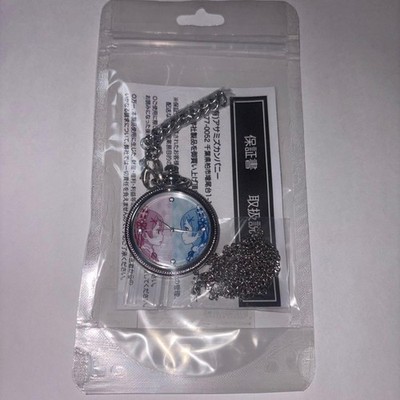 Limited quantity Re:Zero watch necklace bracelet keychain Ram Rem