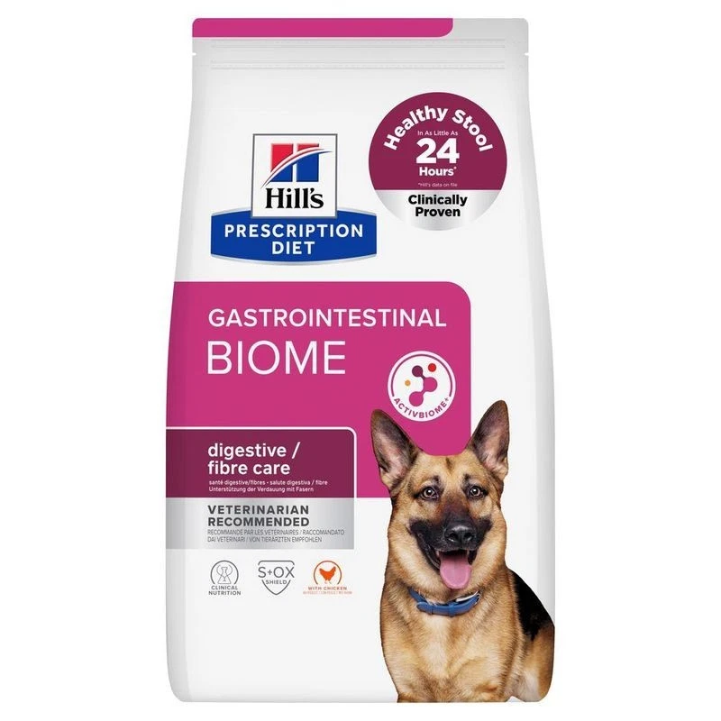 Hill’s Prescription Diet Gastrointestinal Biome Dog Food Chicken Vet Digestive