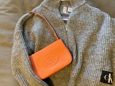 Lacoste leather shoulder bag