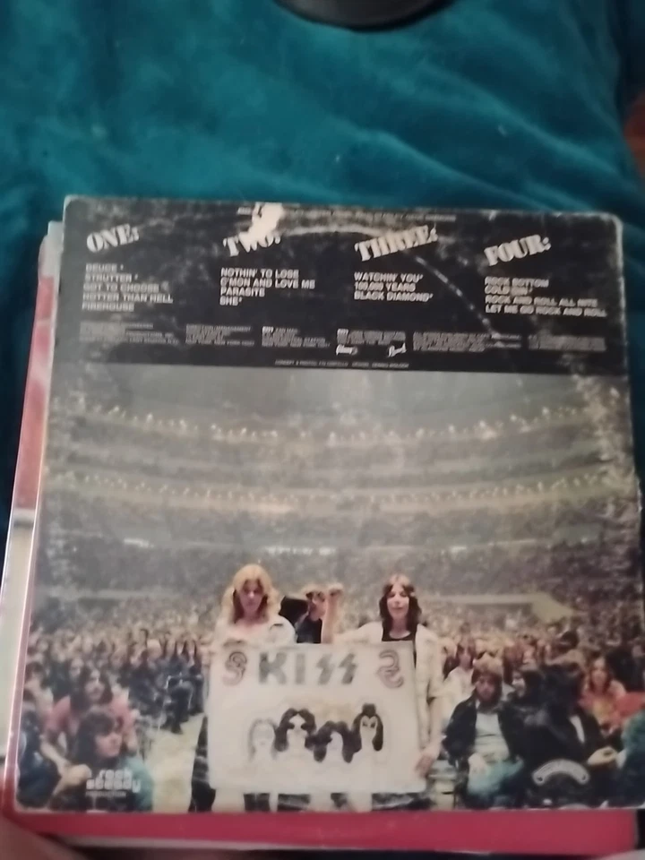 Alive! [2LP] Kiss 1975 Vintage Vinyl Record NBLP 7020 Foto 2 de 4