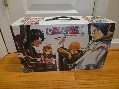 #ad Bleach Box Set 1: Volumes 1 21 Manga Shonen Jump Tite Kubo Paperback Book $124.99