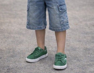 Tretorn Green (Boys size 1) sneakers, Boys Sneakers