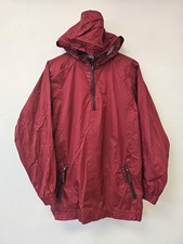 Vintage Old Navy Jacket Mens Large Hooded Pullover Nylon Windbreaker 90s Retro
