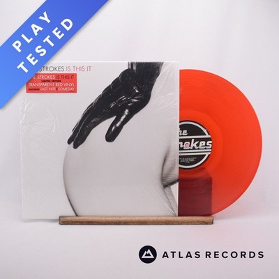 The Strokes Is This It Red Transparent LP Album Vinyl Record - NM/NM