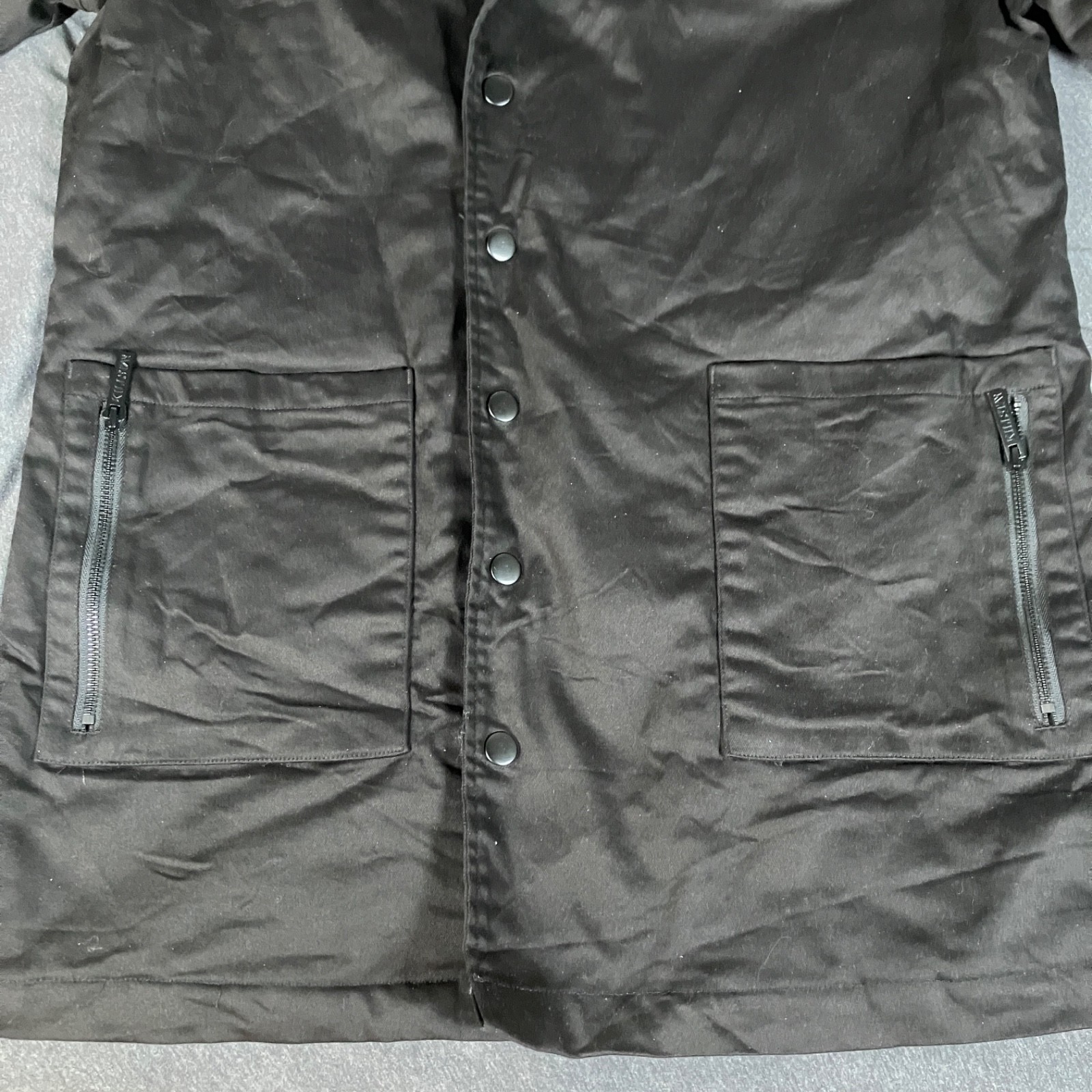 Killstar Heavyweight Large Full Zip Jacket Black … - image 4