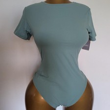 Auden Women's Blue and Green Bodysuit