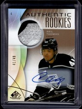 2024-25 SP Game Used #275 Akil Thomas Gold Rookie Patch Auto #/49 RC