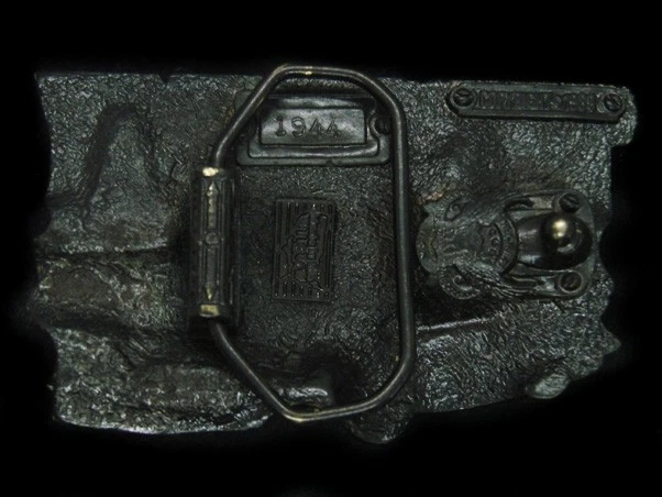 UC13158 *NOS* VINTAGE 1989 **'57 CHEVY** HEBILLA DE CINTURÓN CONMEMORATIVA Foto 2 de 2