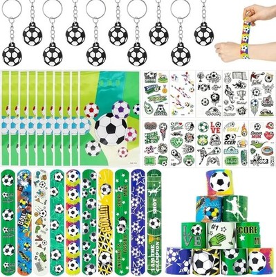 Kids Football Party Toys Fillers Favours Bag Birthday Gift Goodie Bags Bracelets