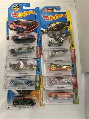 Hot Wheels Lot of 10 Different Models