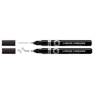 MOLOTOW LIQUID CHROME  Acrylstifte chrom 1,0 - 3,0 mm, 1 Set