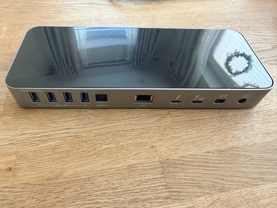OWC Thunderbolt 3 Dock 14-Anschlüsse Dockingstation - Grau