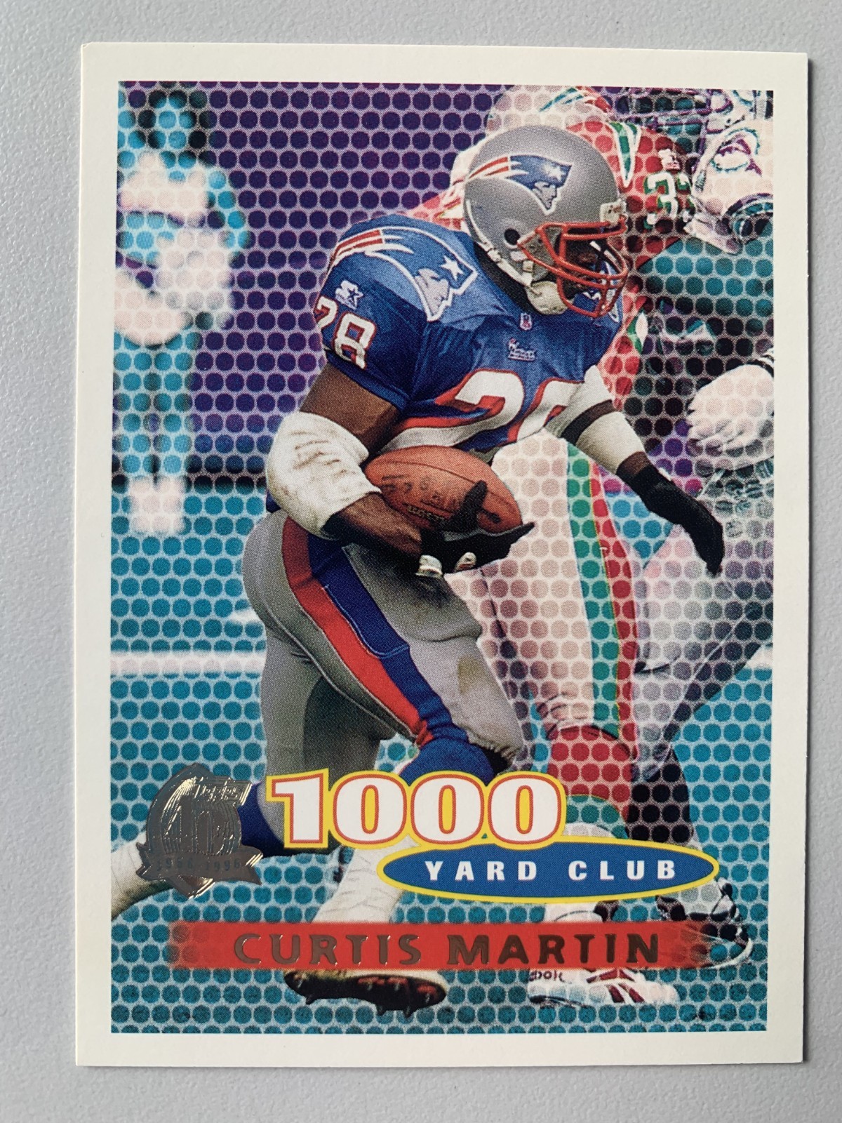 Curtis Martin 1996 Topps #123  Football  New England Patriots NRMT FREE SHIPPING