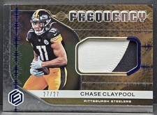 2020 Panini Elements - Frequency Chase Claypool #FR-23 Cobalt /27 (MEM, RC)