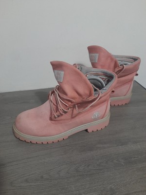 Timberland Roll Top Nubuk Women’s boots Pink UK