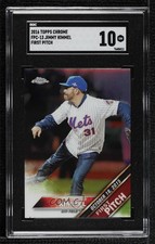 2016 Topps Chrome First Pitch Jimmy Kimmel #FPC-13 SGC 10 GEM 3hd