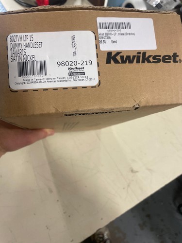 Kwikset 802TVH-LIP 15 Tavaris maniquí maniquí (arañazos) - Imagen 4 de 5