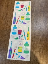 Rare Vintage 1998 Mrs Grossmans Dentist Sticker Sheet