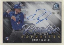 2019 Bowman ROY Favorites Chrome Auto 11/150 Danny Jansen #ROYFA-DJ Auto 0rf