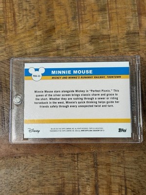 Carolers Minnie 未使用 証明書付き 2026 Topps Disneyland 70th Anniversary Minnie Mouse T55-11 Foil | eBay