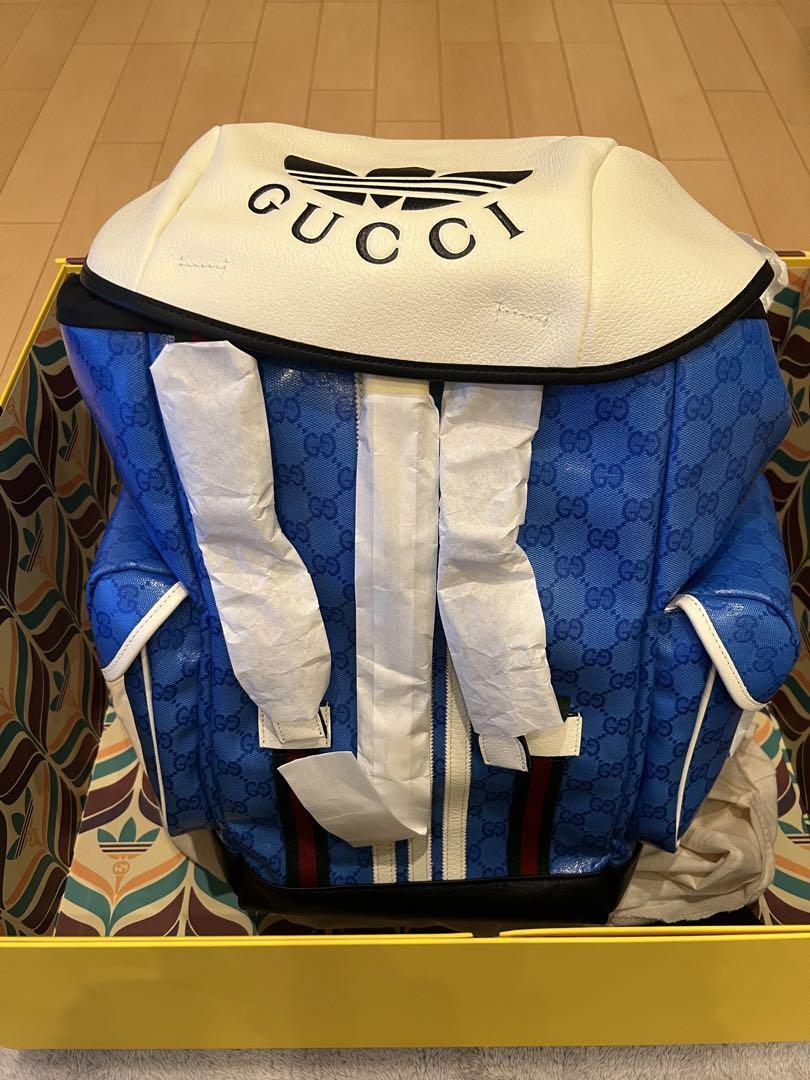 Rare GUCCI adidas Michele Backpack Brand New | eBay