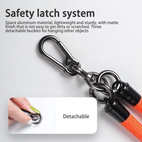 Patch de cordon de téléphone téléphone suspendu cordon de cou sangle de téléphone portable sangle de téléphone portable - Photo 3 sur 20