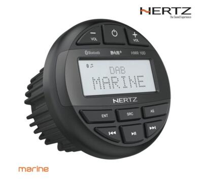 B-Ware Hertz HMR 10D Digital Media Receiver DAB + für Boote, Marine, Motorräder