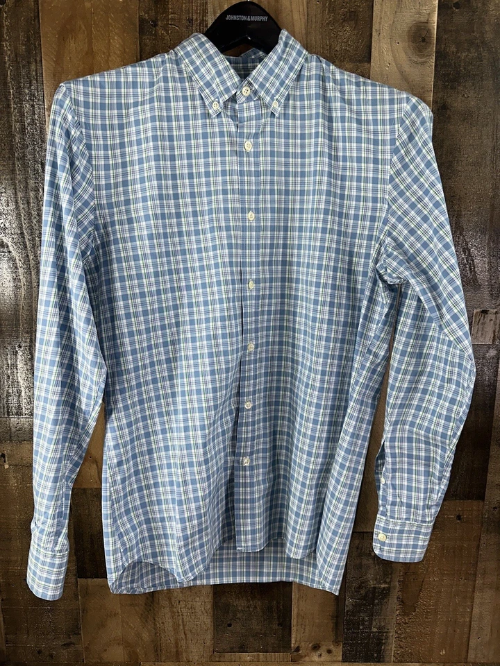 Usado en excelente estado para hombre J. Prensa 100% Algodón Egipcio Botón Camisa Lote de 5 Talla Grande Foto 2 de 4