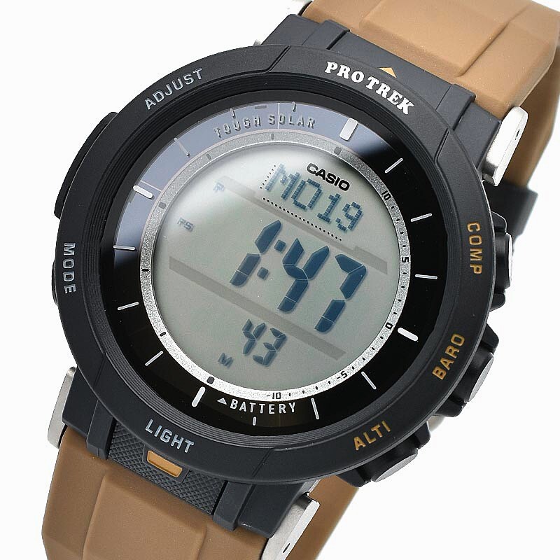 CASIO PRO TREK PRG-30-5JF Camper Line Triple Sensor Solar Digital