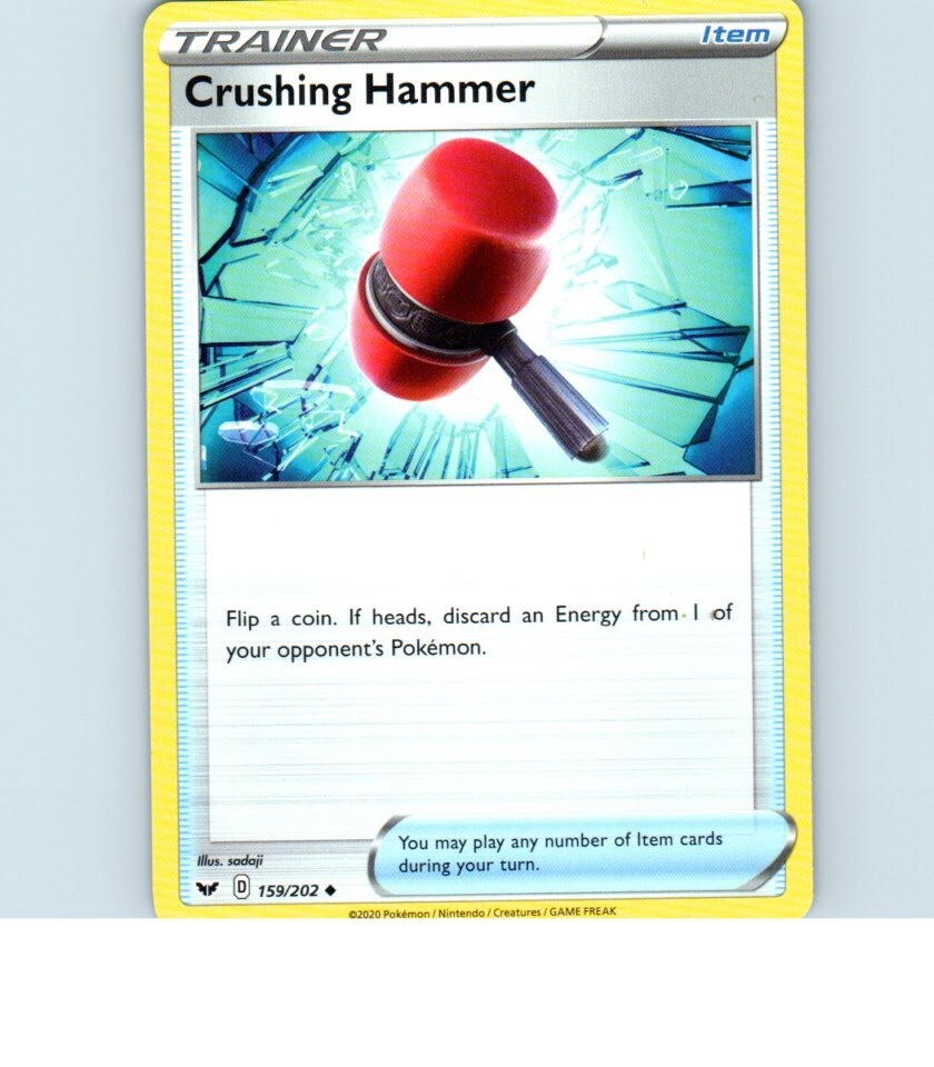 2020 Crushing Hammer 159/202 Pokemon Card