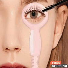 Pink Eyelash Shaper Tool–Eyelash Application Tool Kit Eyeliner Mascara Lash 1Pc