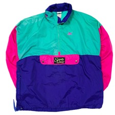 Vintage 90s Puma Nylon Windbreaker - Large