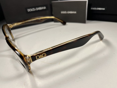 😎 NUEVAS Anteojos Dolce & Gabbana 3168 2738 Dark Havana Brillo Marcos 53/16/135 - Imagen 2 de 7