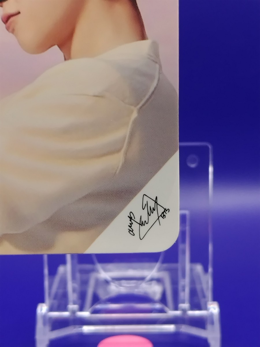 JIMIN BTS Signed Photocard K-POP Goods Photo Card Cards From