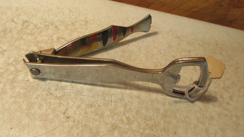 Old Fish Line Clipper & Bottle Opener Figural - Picture 3 of 3