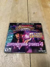 Legacy Amazing Hidden Object Games: Supernatural Stories Vol. 4 - 5 Pack Sealed