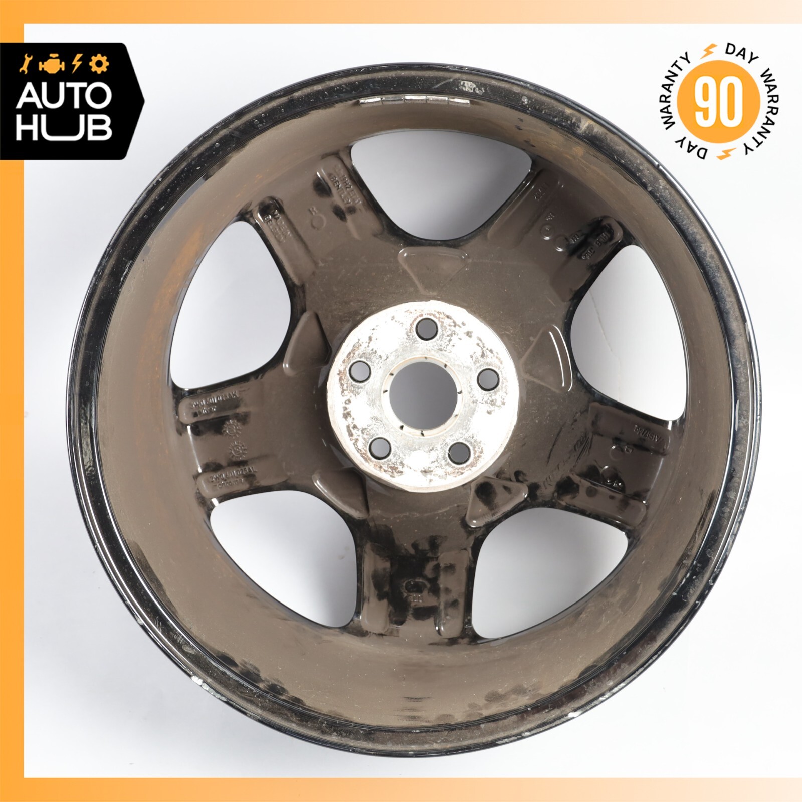 Bentley Continental GT GTC 9 x 19 19" Wheel Rim Black 3W0601025AK OEM