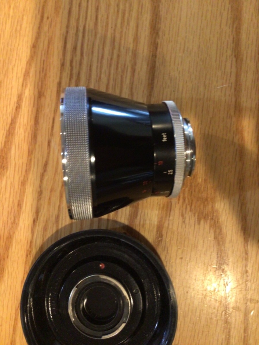 Objectif Carl Zeiss 115 Mm F/4 Pour Contaflex - Très Bon état, Monture Manuelle