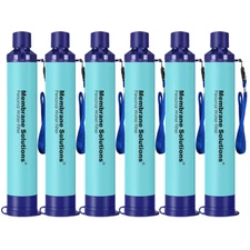 Personal Portable Water Filter Straw Filtration Purifier For Outdoor Survival
