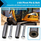 <!--F#f_0-->2 kit Pivot Pin Suitable for Bobcat S130 730-732 741 743 751 753 763 6732012<!--F/-->